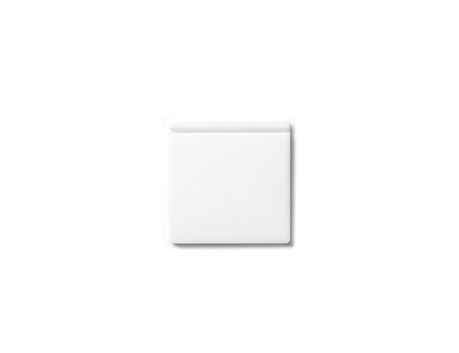 Шеврон ПВХ квадратный 30*30*2, 105, Белый,  (10/1)  (30*30*2 мм/ONE SIZE)