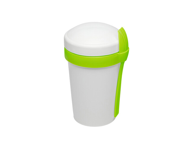 Ланч-бокс Veggie to go Green Line с вилкой (салатовый)