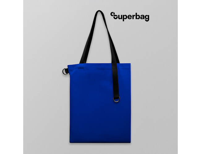 Шоппер Superbag Big (синий с черным)