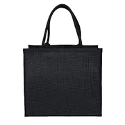 Сумка из джута Caravan Jute, чёрная