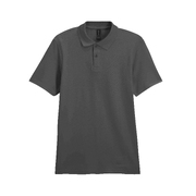 Футболка поло SOFTSTYLE ADULT DOUBLE PIQUE, ГРАФИТОВЫЙ 3XL