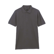 Футболка поло PREMIUM COTTON ADULT DOUBLE PIQUE, ГРАФИТОВЫЙ M
