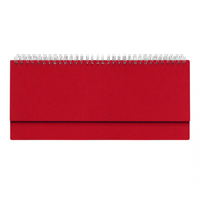 Планинг Alfa Soft 325*130 мм, красный, недатированный, в твердой обложке