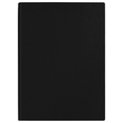 Ежедневник Flexy Foggia Folio B5, черный, недатированный, в гибкой обложке в подарочной коробке
