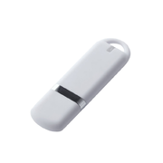 Флеш накопитель USB 2.0 Memo 32GB, пластик Софт Тач, белый/белый