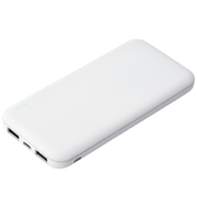 Внешний аккумулятор с подсветкой Люче (Luce) 10000 mAh, белый