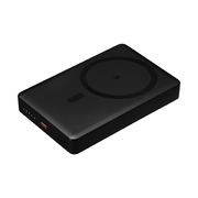 Внешний аккумулятор Атлантис Плюс PD (Atlantis PD Plus) 10000mAh с функцией беспроводной зарядки 15W, черный