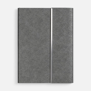 Ежедневник Petrus Flap, недатированный, серый