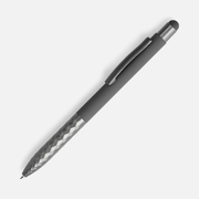 Ручка шариковая Digit Soft Touch со стилусом, серая