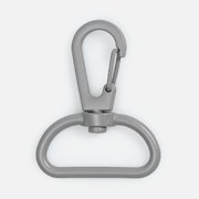 Застежка-карабин Snap Hook, L, серая