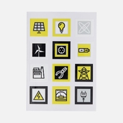Стикерпак UV-DTF Industry, энергетика