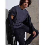 Футболка Oversize Premium, темно-серая (антрацит), размер S