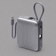 Внешний АКБ NRG Turbo Cable 10000 mAh, 22,5Вт, графит