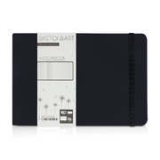 Скетчбук «Sketch & Art» 180 г/м2, soft-touch, черный