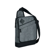 Сумка «Graphite» для планшета, 600D, серый/черный