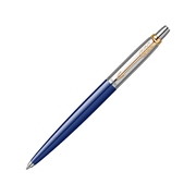 Ручка Паркер шариковая Jotter Jotter K160, синий/серебристый/золотистый