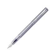 Перьевая ручка Parker Vector, F/M, серебристый, серый
