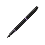 Ручка перьевая Parker «IM Vibrant Rings Flame Amethyst Purple», фиолетовый, черный