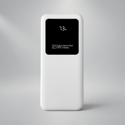 Внешний аккумулятор «Kris Soft Touch», 10 000 мАч, белый