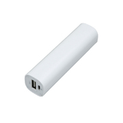 Внешний аккумулятор «Digi» прямоугольной формы, 2200 mAh, белый
