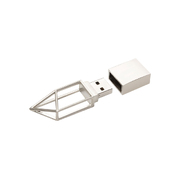 USB 2.0- флешка на 32 Гб «Геометрия», серебристый