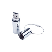 USB 3.0- флешка на 64 Гб «Цилиндр», серебристый