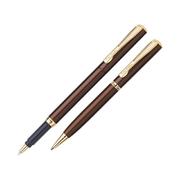 Набор «ПАРА (PEN&PEN)»: ручка шариковая, ручка-роллер, коричневый