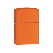 Зажигалка ZIPPO Classic с покрытием Orange Matte, оранжевый