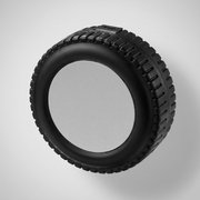 Набор из 25 инструментов «Tire», черный/серебристый