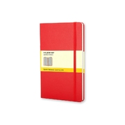 Записная книжка А5 (Large) Classic (в клетку), красный