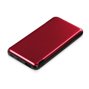 Внешний аккумулятор «Forge» v.2 , 10000 mAh, красный