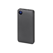 Внешний аккумулятор «Mild», металлик soft-touch, 10 000 mAh, серый