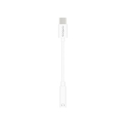 Переходник Type-C Adapter 3.5 White, белый