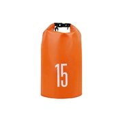 Водонепроницаемая сумка-мешок «DryBag 15», оранжевый, черный