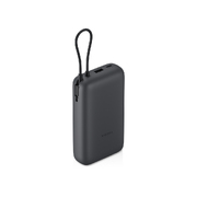 Внешний аккумулятор с встроенным кабелем Xiaomi Power Bank (Integrated Cable), 20000 мАч, темно-серый