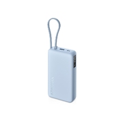 Внешний аккумулятор со встроенным кабелем Xiaomi 67W Power Bank (Integrated Cable), 20000 мАч, голубой