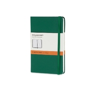 Записная книжка А6 (Pocket) Classic (в линейку), зеленый