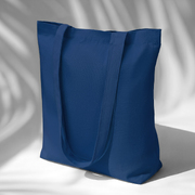 Сумка из плотного хлопка «Carryme 220», 220 г/м2, темно-синий