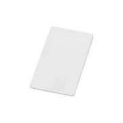 USB 2.0-флешка на 16 Гб «Card» в виде пластиковой карты , белый