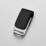 USB-флешка на 16 Гб «Vigo» с магнитным замком, черный/серебристый