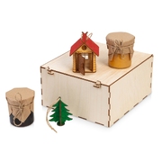 Подарочный набор «Decoration Deluxe» 2.0 с двумя видами варенья , натуральный