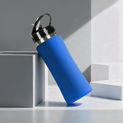 Бутылка для воды «Bottle C1», soft touch, 600 мл, синий