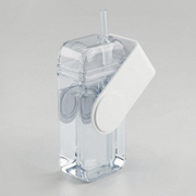 Бутылка для воды «JUICY DRINK BOX», 290 мл, прозрачный, белый
