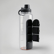 Спортивная бутылка для воды «Electrolyte», 1200 мл, тритан, черный