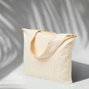 Сумка-шоппер «Vest long» из хлопка 340 г/м2, натуральный