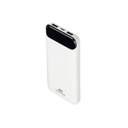 Внешний аккумулятор с дисплеем VA2240, 10000 mAh, белый