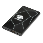 Портативное беспроводное зарядное устройство «Geo Wireless», 5000 mAh, черный