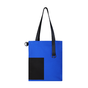Шоппер Superbag Color (синий с чёрным)