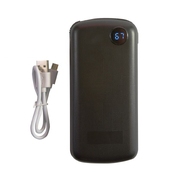 Аккумулятор "Blake" с функцией сверхбыстрой зарядки, 20 000 mAh (черный)