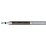 Перьевая ручка из металла в комбинации с лёгким карбоном "Fountain Pen" (черный)